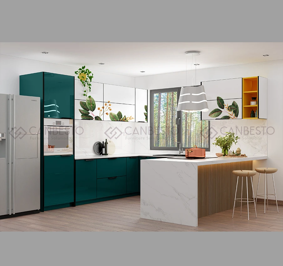 Canbesto: Tủ bếp nhôm kính, thiết kế nội thất tại Biên Hòa - Đồng Nai.