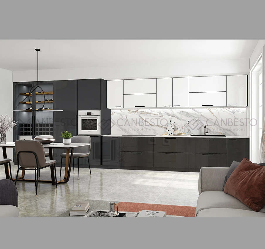 Canbesto: Tủ bếp nhôm kính, thiết kế nội thất tại Biên Hòa - Đồng Nai.